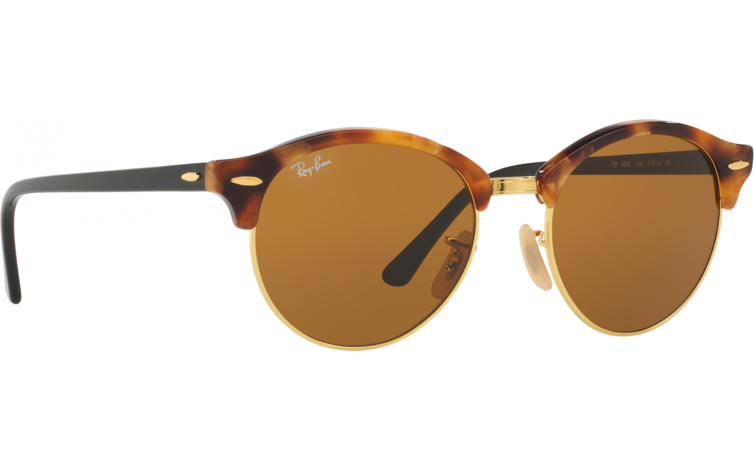 Ray Ban Clubround RB4246 1160 51 Prescription Sunglasses Glasses Station