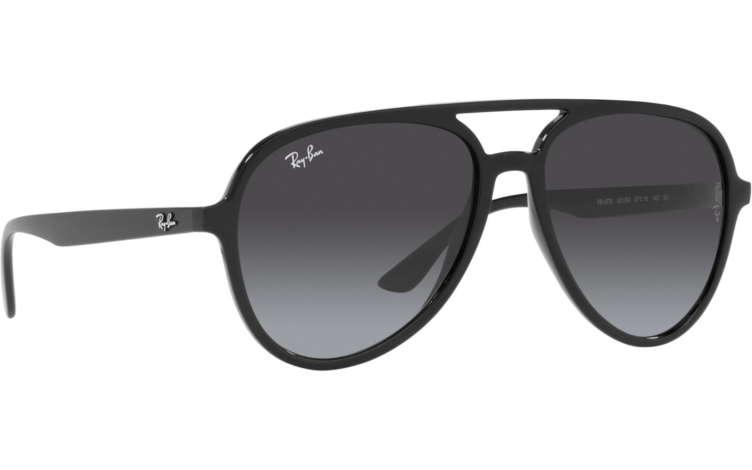 Ray Ban RB4376 601 8G 57 Prescription Sunglasses Glasses Station