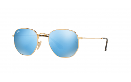 Ray ban hexagonal blue top