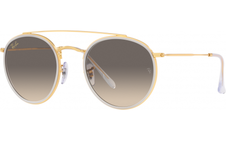 Ray Ban Round Double Bridge RB3647N 9235BH 51 Prescription Sunglasses Glasses Station